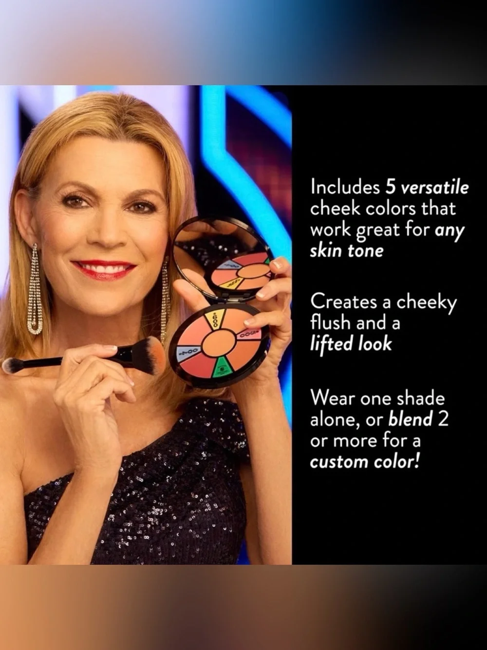 Laura Geller Wheel Of Fortune Face The Wheel Blush Palette NWT